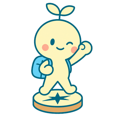 JIBUNJIKUの公式キャラクター、ツボミー